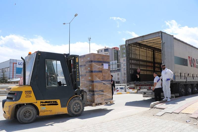 Van’dan İran’a yardım!