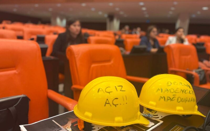 Vekil Şenyaşar, Maden işçilerinin sorununu Meclis'e taşıdı!